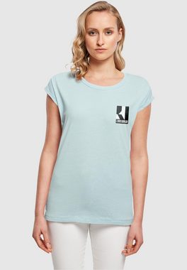 Merchcode T-Shirt Merchcode Damen Ladies Lewis Capaldi - Tour grabsheet 4 T-Shirt (1-tlg)