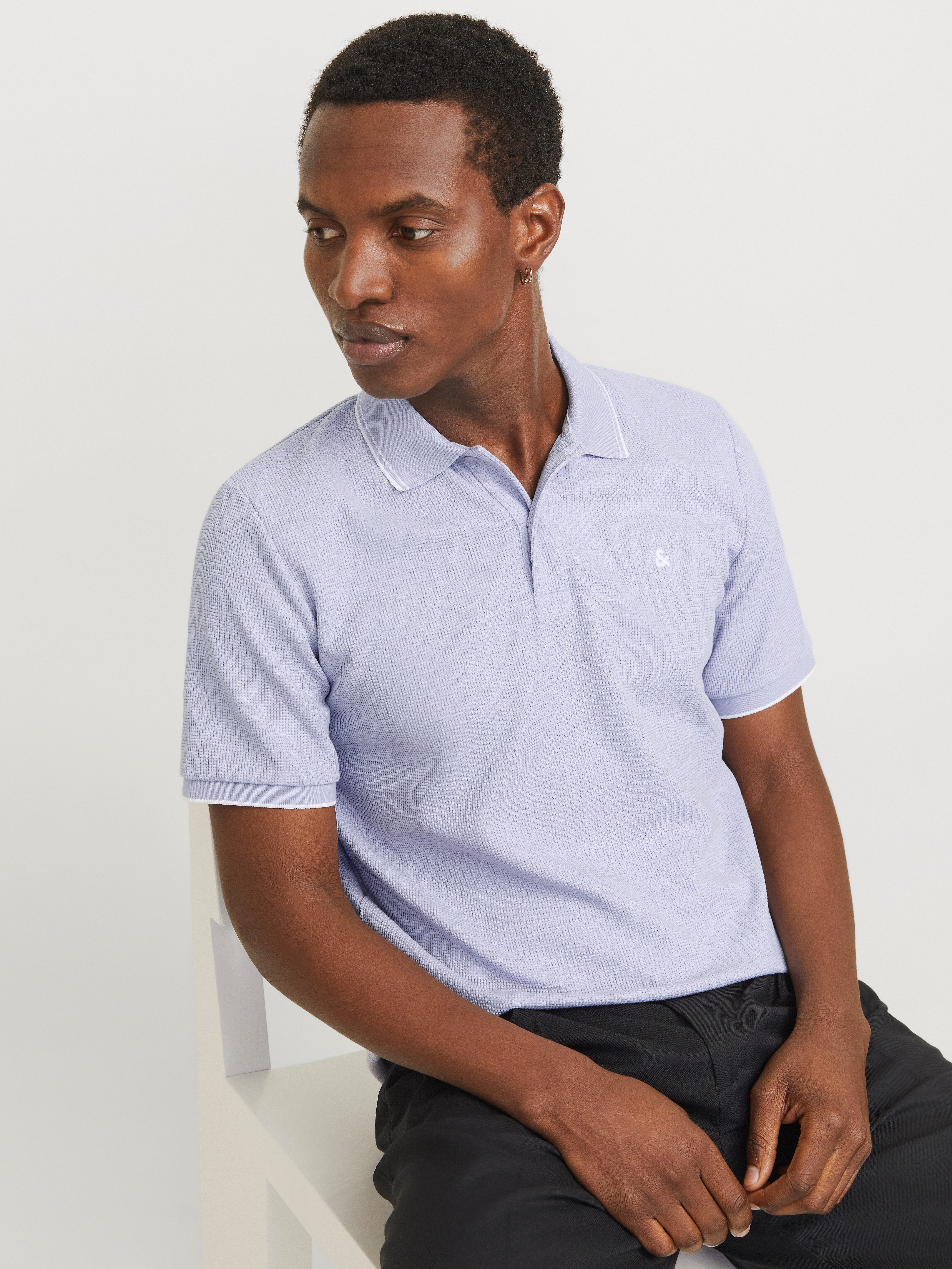 Jack & Jones Poloshirt JJEAUSTIN POLO SS NOOS mit Logo Stickerei günstig online kaufen