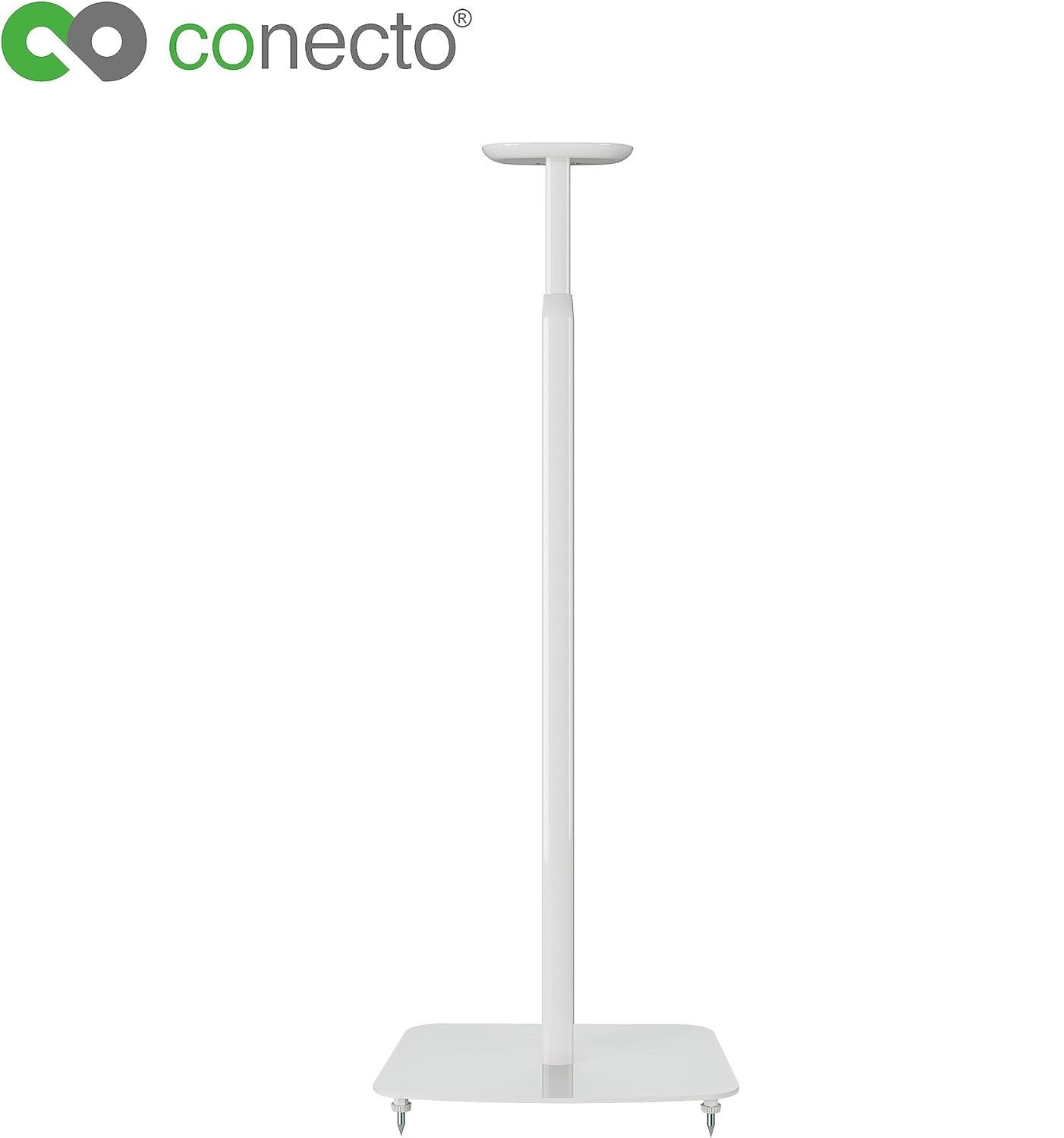 conecto Lautsprecher-Wandhalterung conecto höhenverstellbarer Lautsprecherständer für SONOS ONE® und