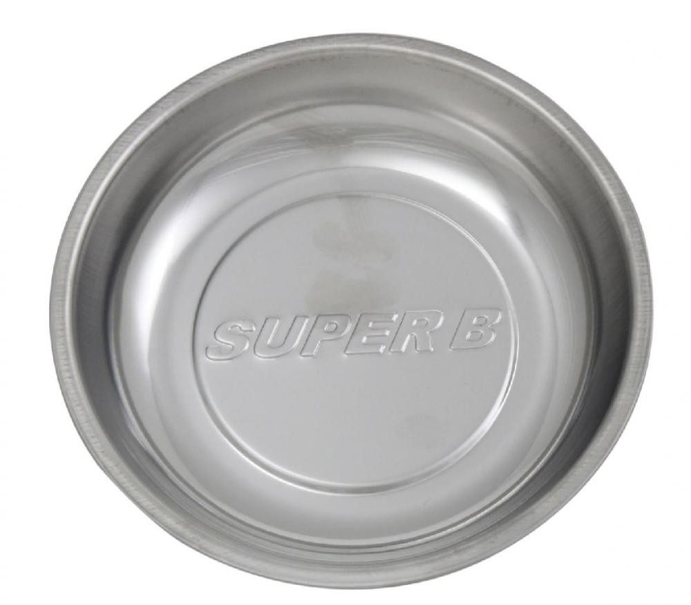 SUPER B Fahrradwerkzeugset SUPER B Classic Magnetschale TB-1912 silber in SUPER B Box