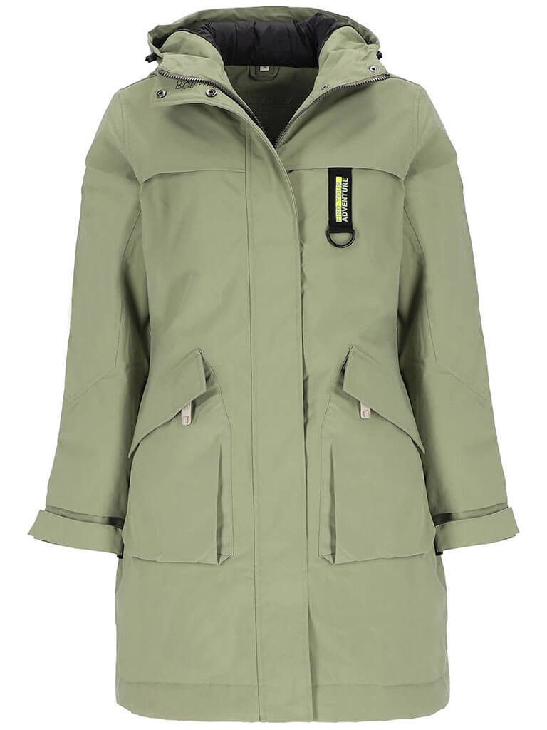 Baumfuchs Funktionsmantel 50964 Damen Funktionsjacke Outdoor-Jacke mit wattiertem Futter atmungsaktiv