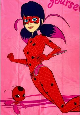 Wohndecke Kuscheldecke Fleece Decke, Miraculous - Ladybug