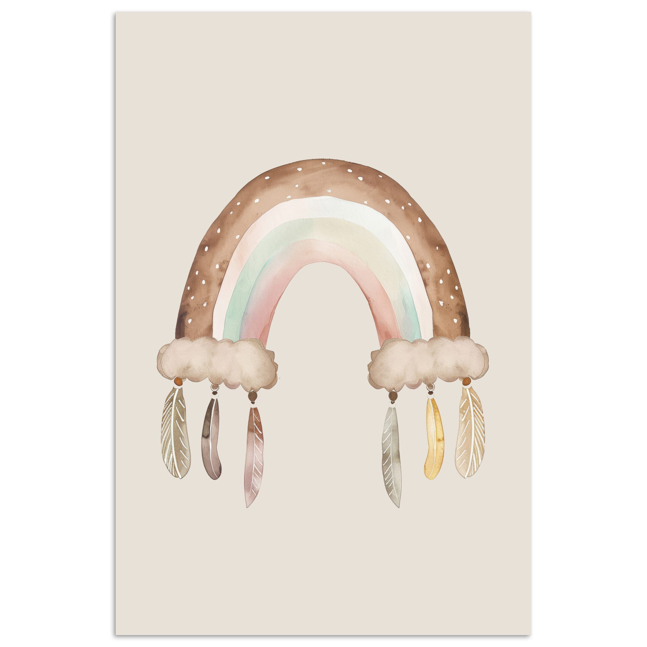 MuchoWow Poster Regenbogen - Bohème - günstig online kaufen