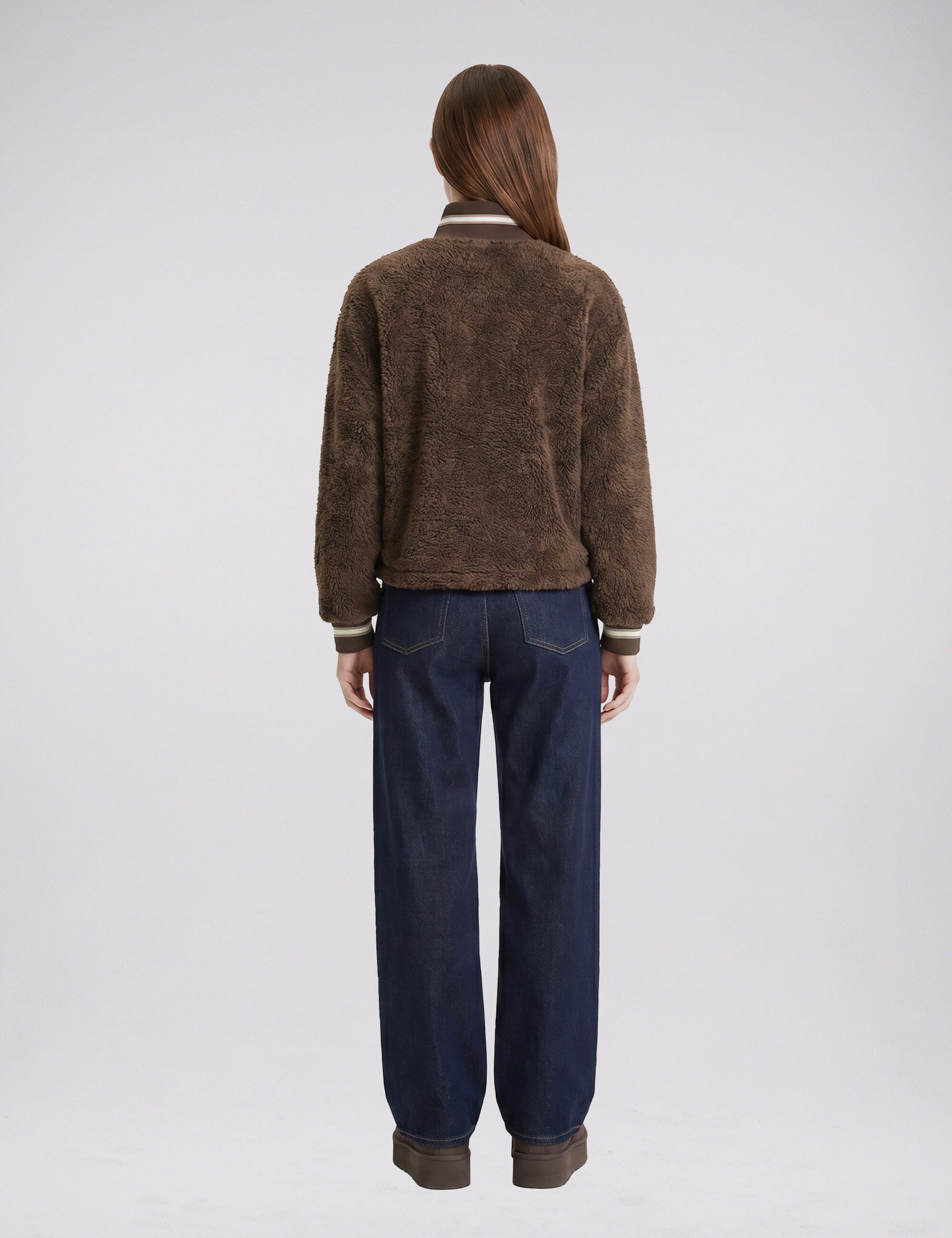 No.1 COMO Blouson POPPI (1-St) mit elastischen Bündchen