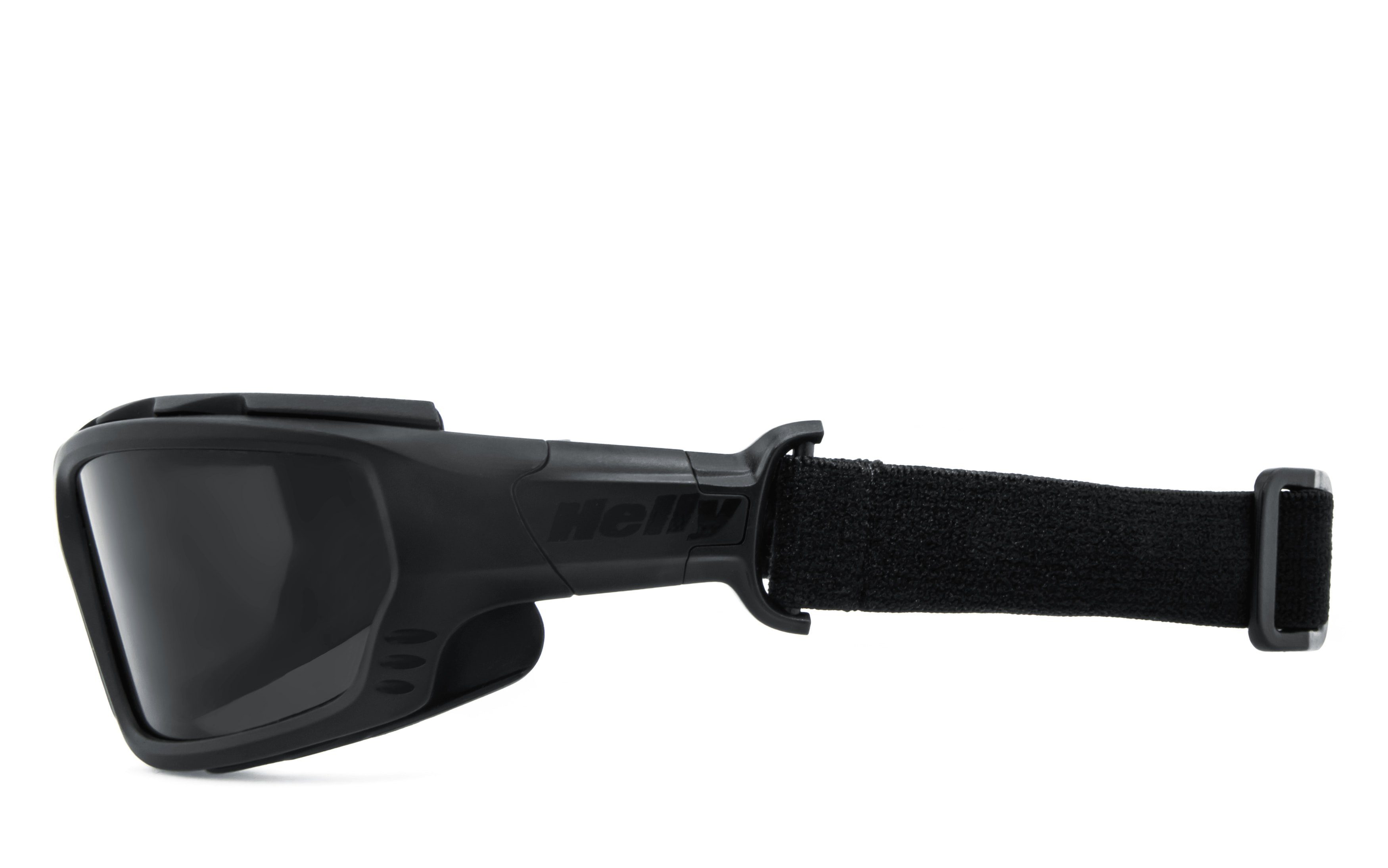 Helly - No.1 Bikereyes Motorradbrille Bikerbrille, Multifunktionsbrille, beschlagfrei, winddicht, Band & Bügel, abnehmbares Poster