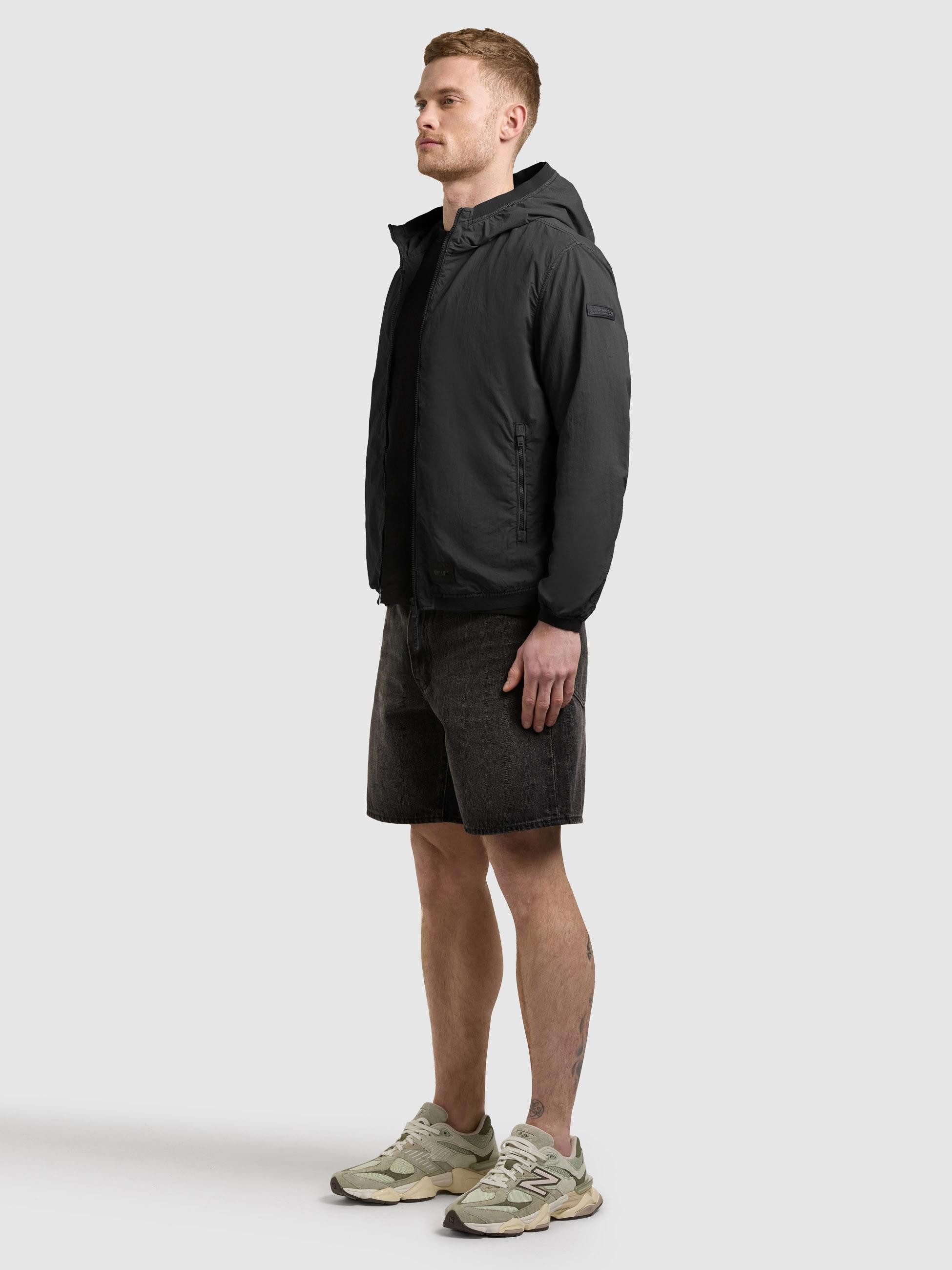 khujo Funktionsjacke Derf leichte Übergangsjacke mit Kapuze – Bild 5 von 5