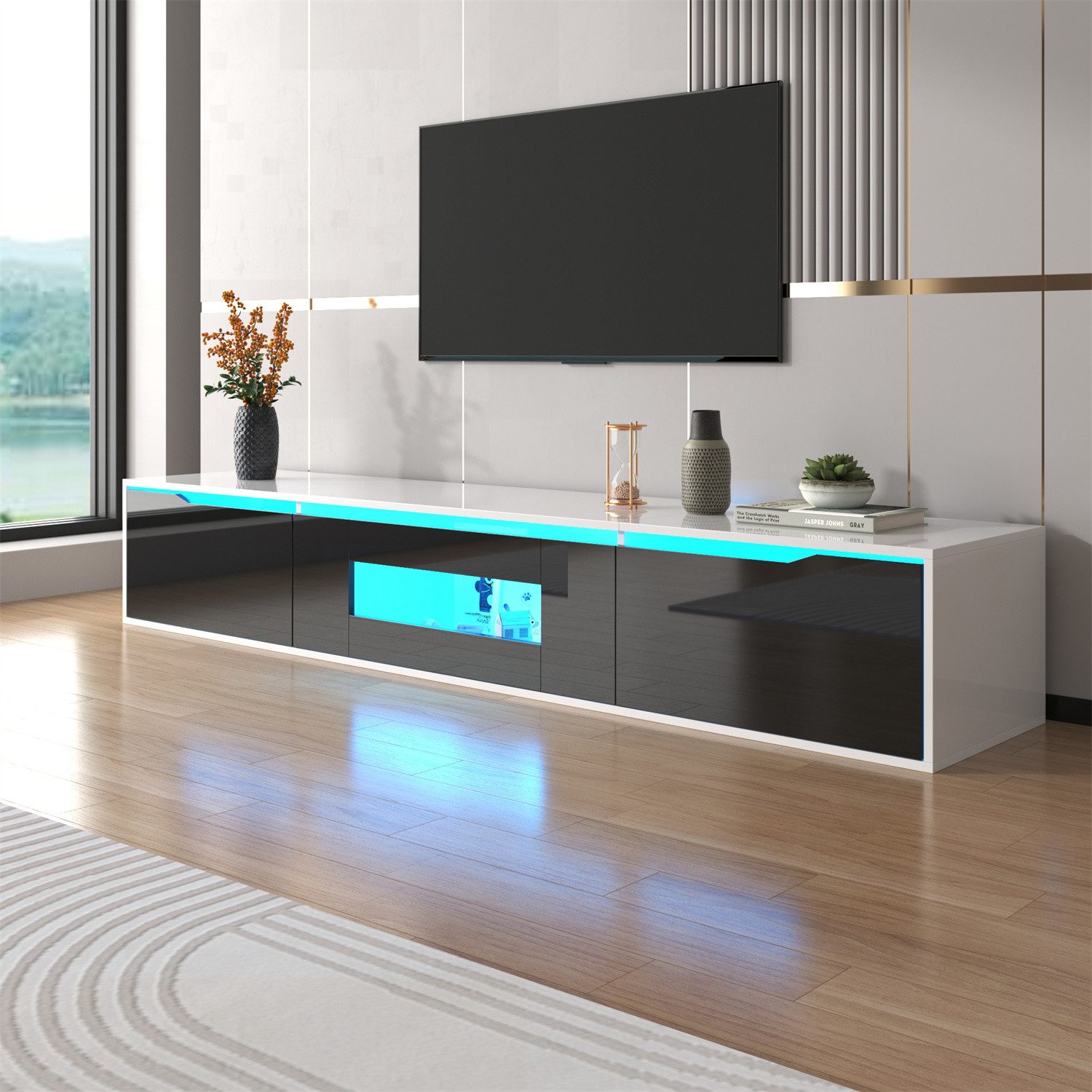 autolock TV-Schrank TV-Schrank mit LED-Beleuchtung günstig online kaufen