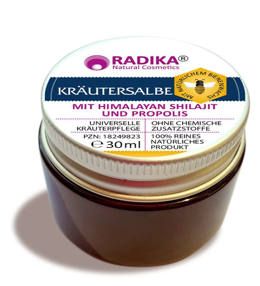 Pflege-Set Kräutersalbe mit Himalayan Shilajit und Propolis 30 ml