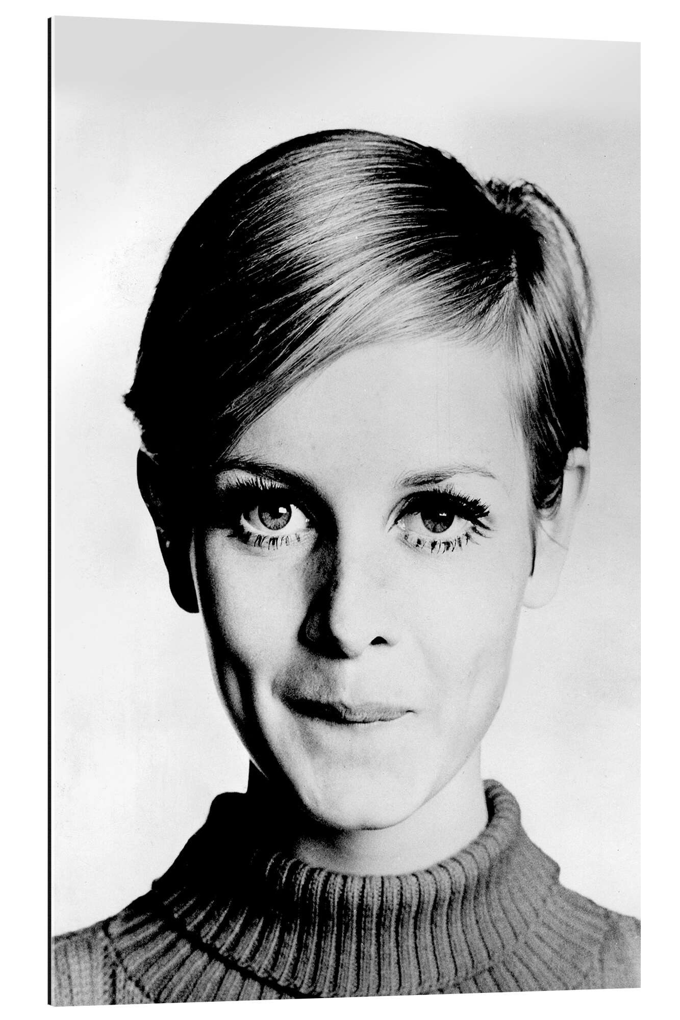 Posterlounge Wandbild Kesse Twiggy, Celebrity Collection, erhältlich als Poster, Leinwandbild, Wandsticker oder Acrylglasbild