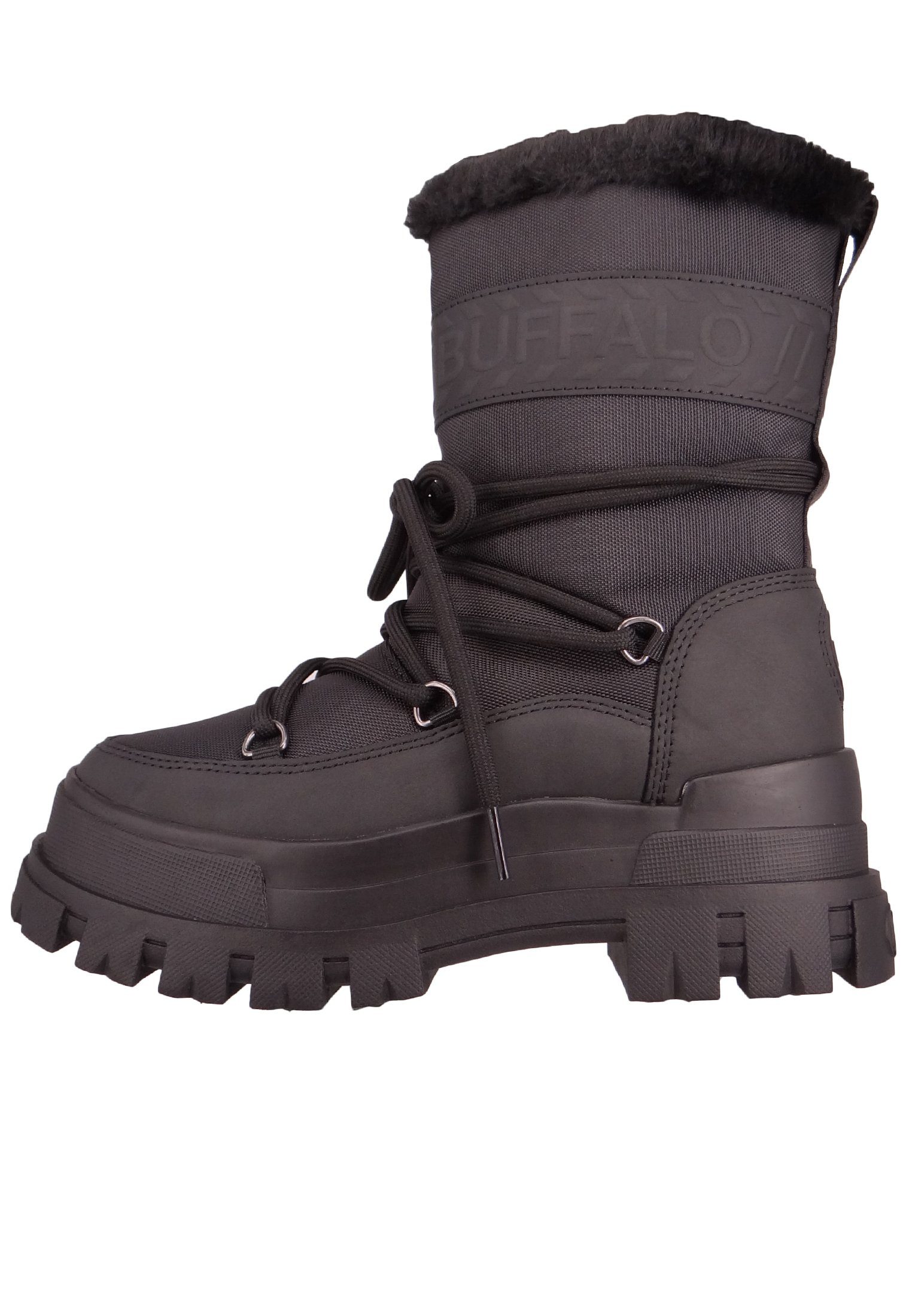 Buffalo 1622333 Aspha Blizzard 2 Vegan Black Stiefel