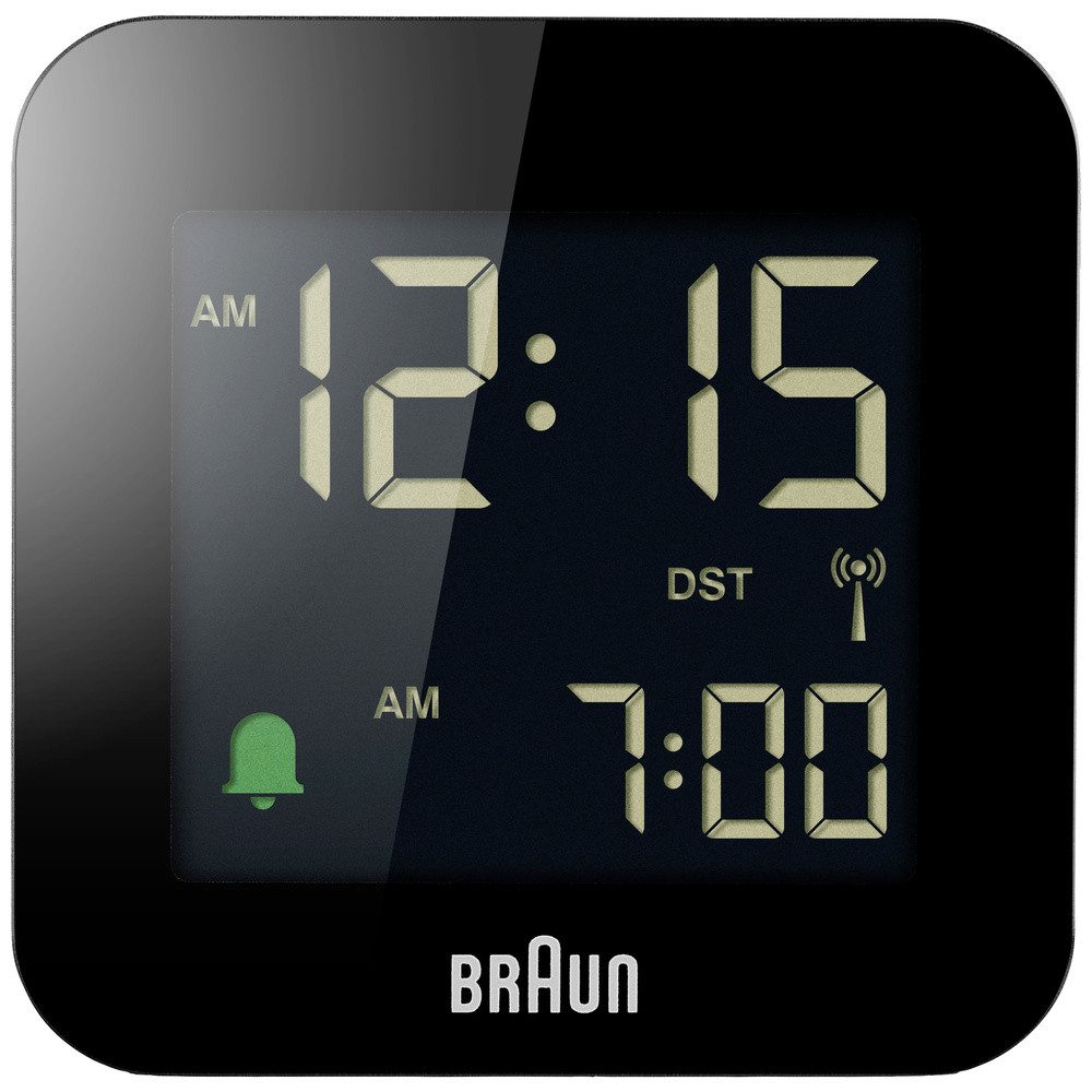 Braun Wecker Braun BC08B-DCF Funk Wecker Schwarz negatives Display günstig online kaufen