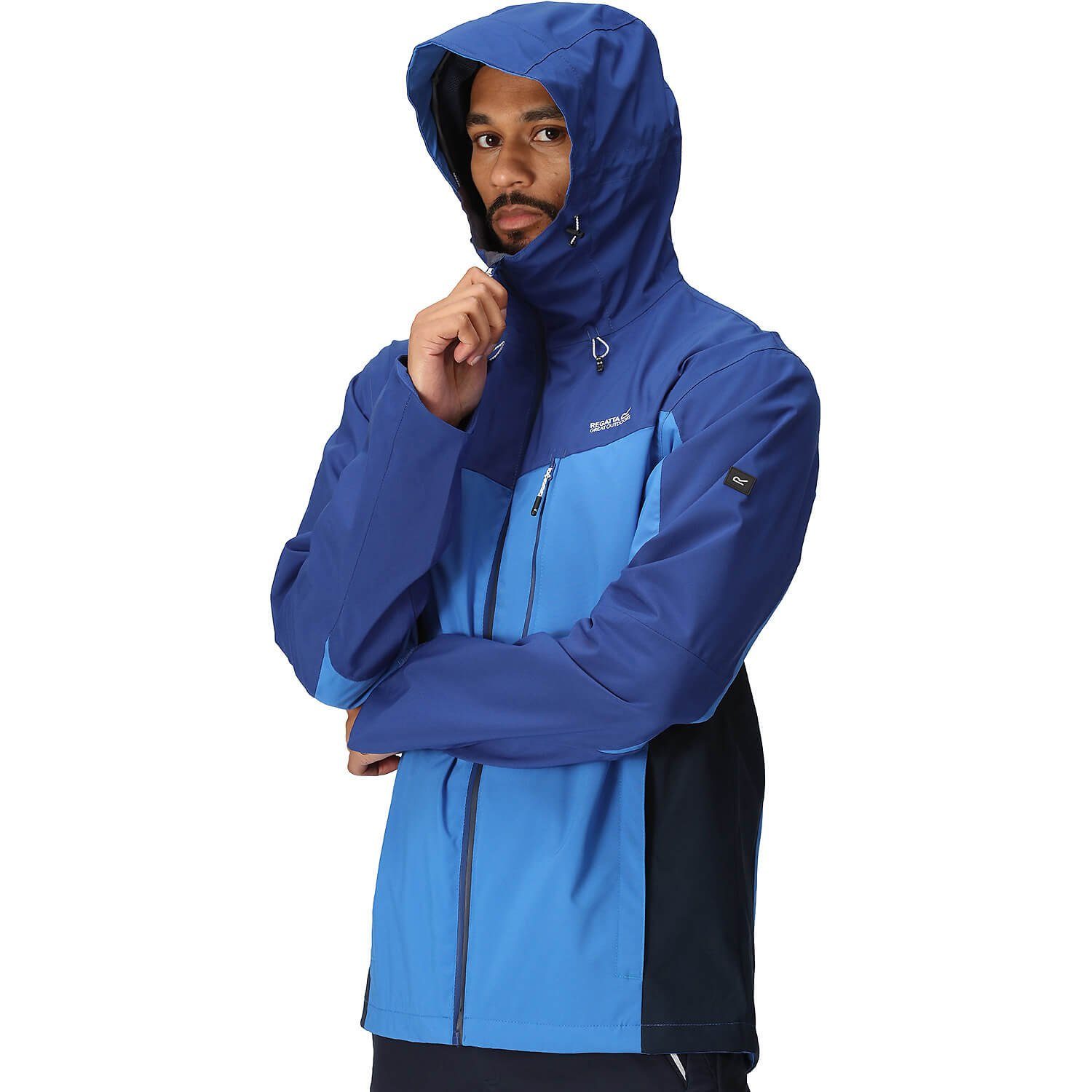 Outdoorjacke Jacke Azurblau Regatta Birchdale