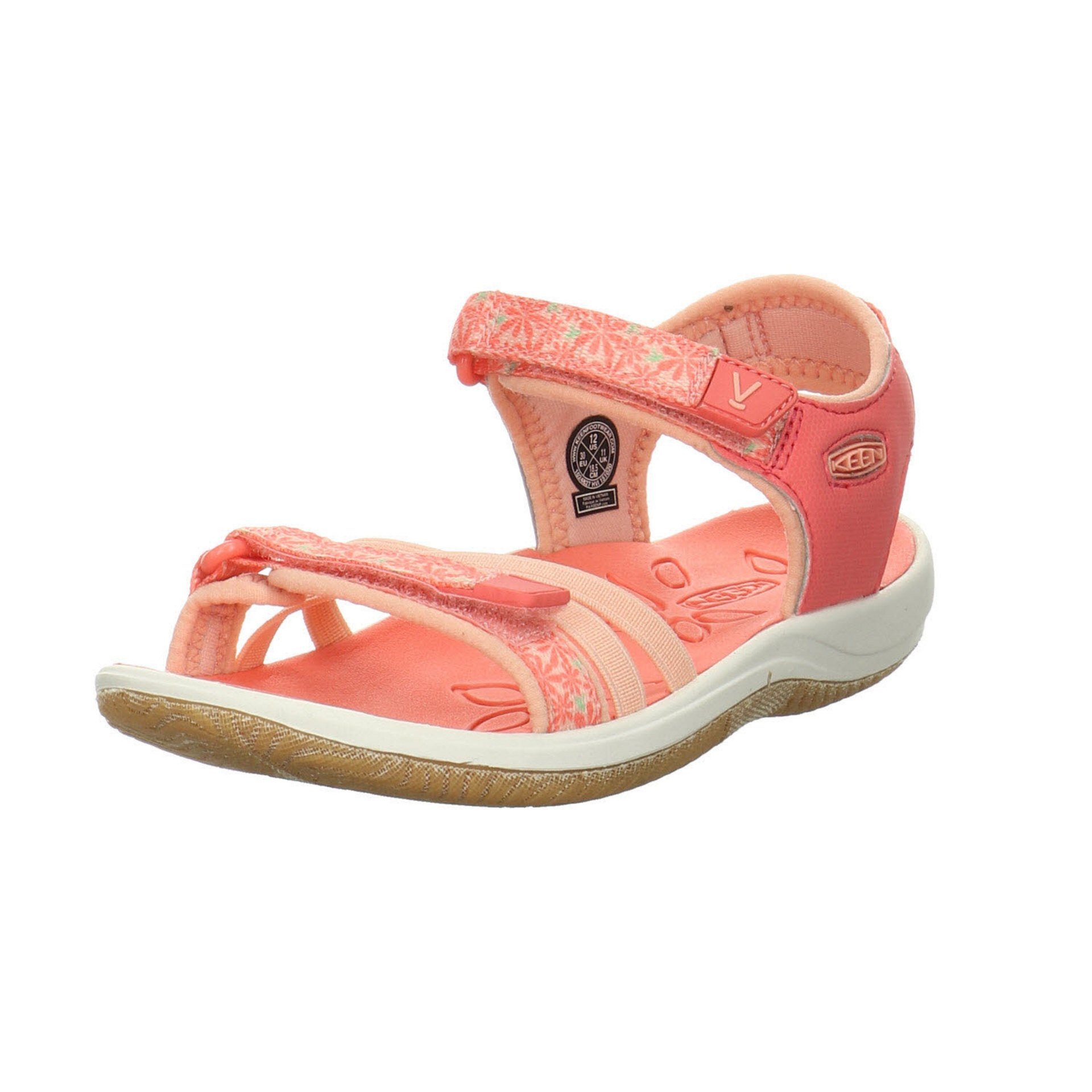 Keen Mädchen Sandalen Schuhe Verano Sandale Sandale Textil duabrry peach peral | 