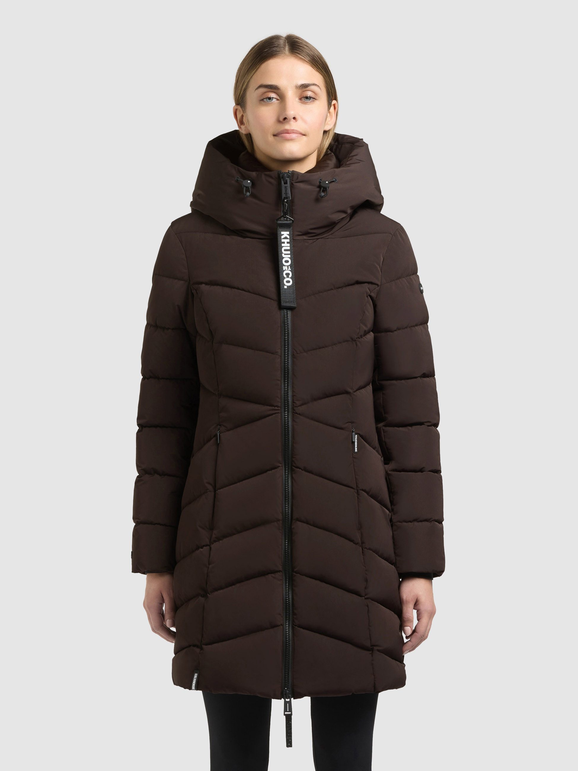 khujo Steppmantel KIERA mit Wiener Naht
