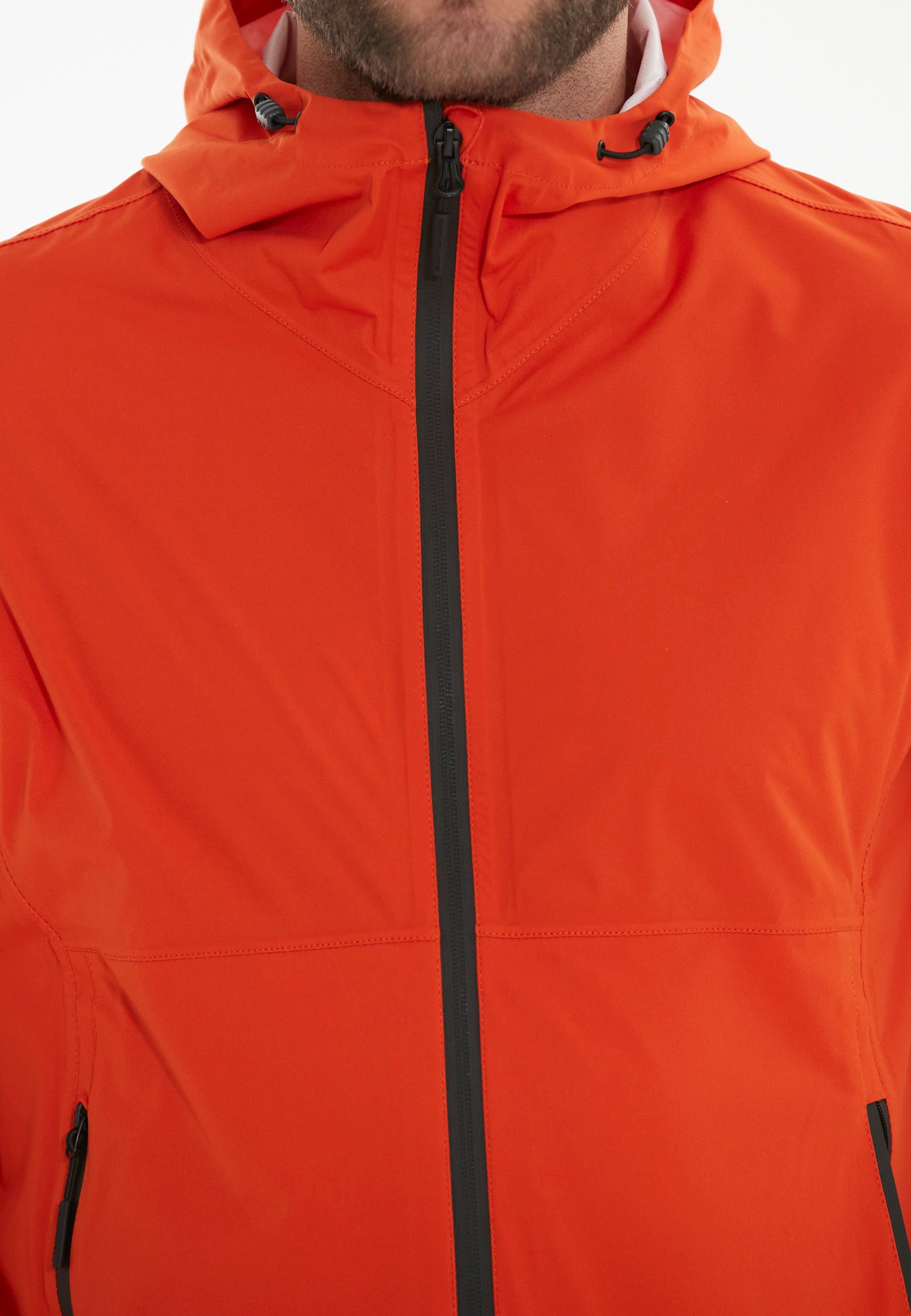 ENDURANCE Laufjacke Komint wasserdichter orange Membran mit