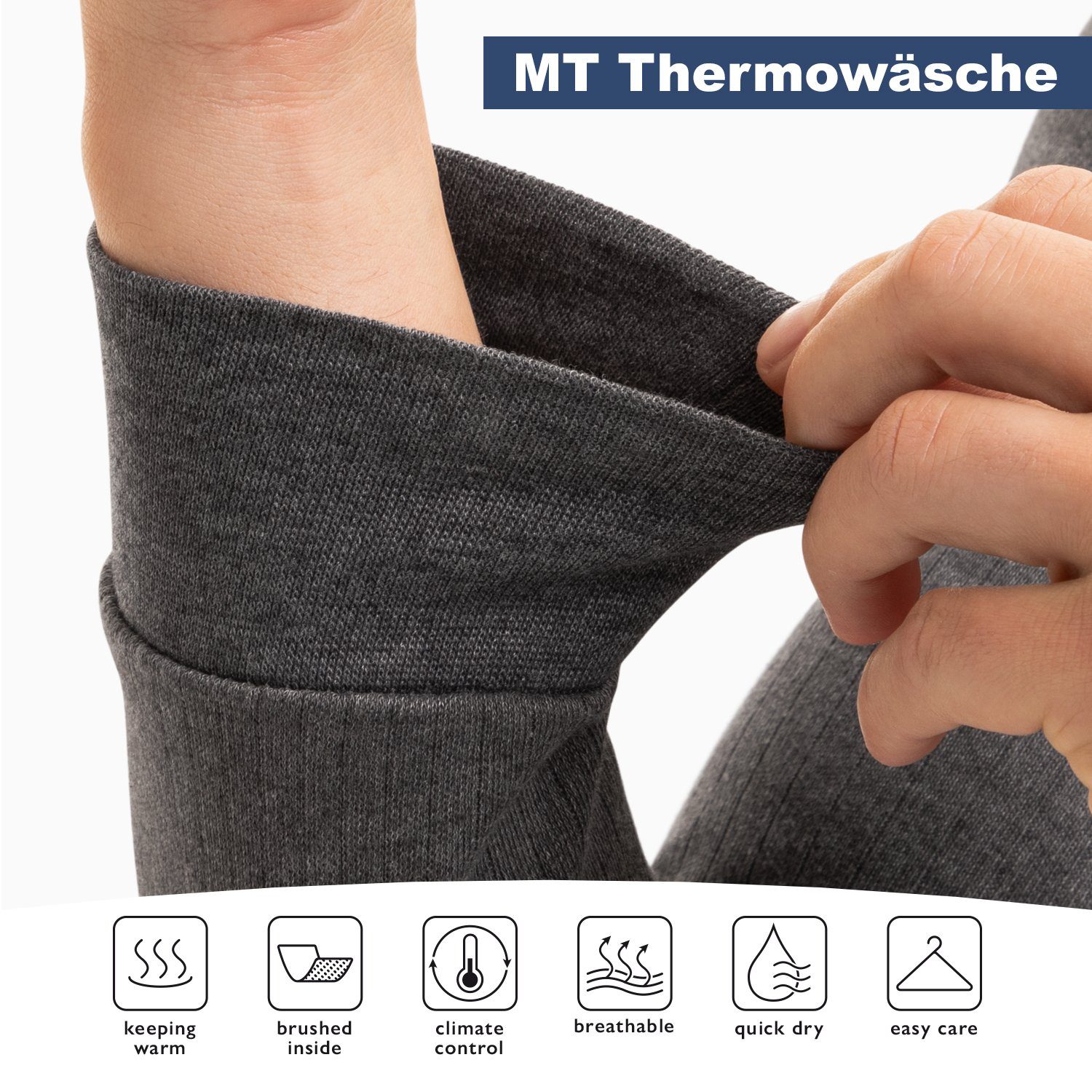 MT Funktionshemd Herren Ski- / Thermounterhemd - Thermo Unterwäsche Hemd la günstig online kaufen