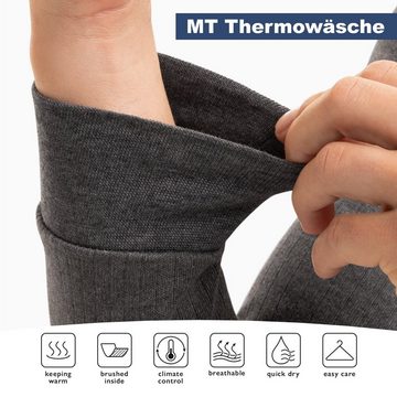 MT Funktionshemd Herren Ski- und Thermounterhemd - Thermo Unterwäsche Hemd langarm