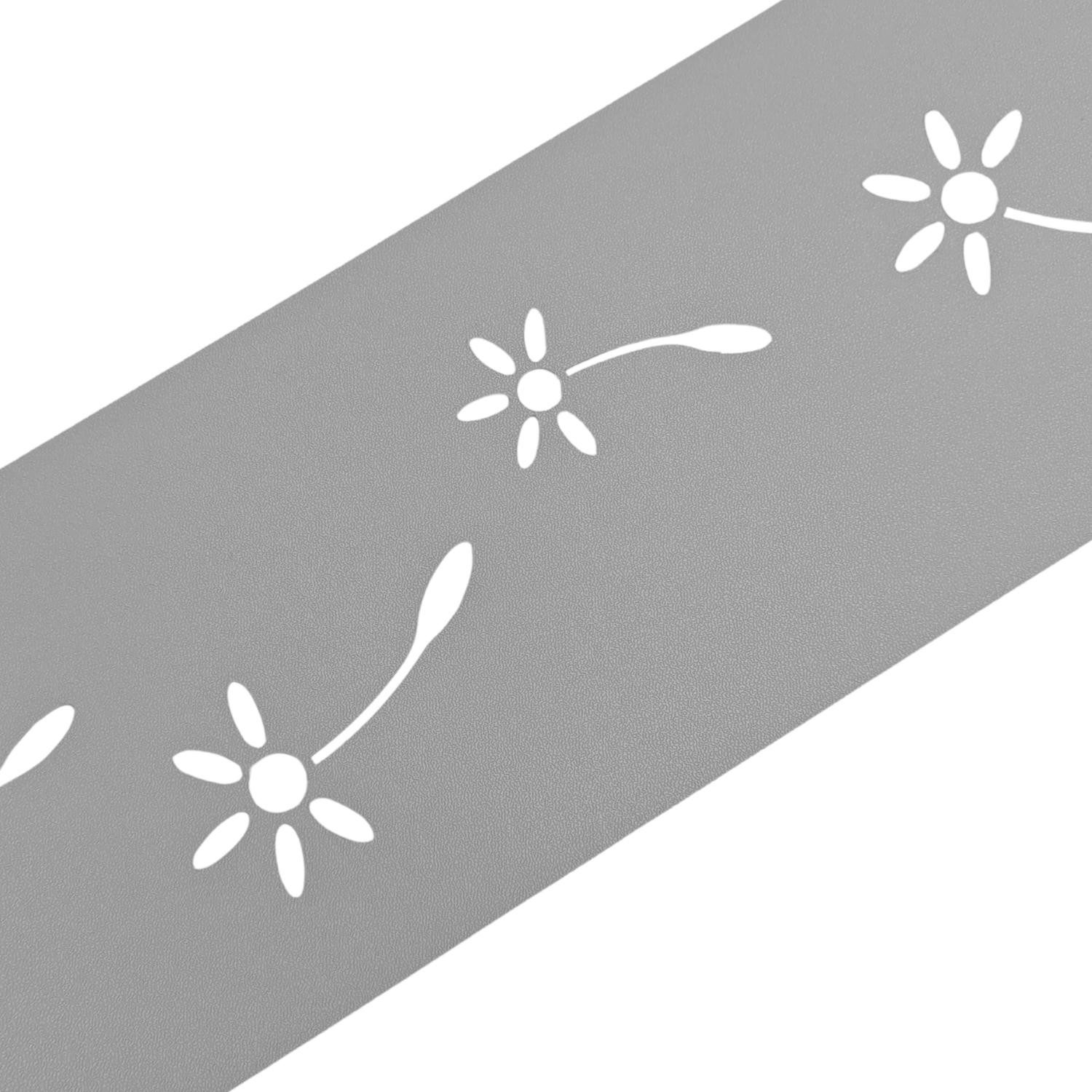 zaunzu Sichtschutzstreifen Premium Dekor Pusteblume Lasermuster günstig online kaufen