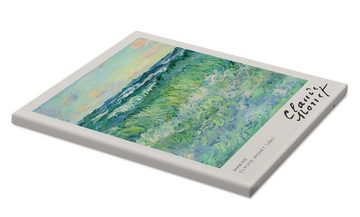 Posterlounge Leinwandbild Claude Monet, Marine, Badezimmer Maritim Malerei