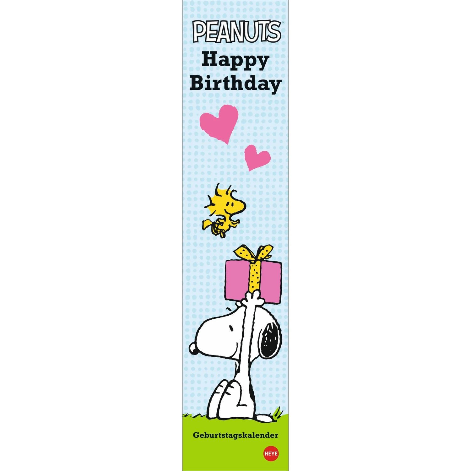 HEYE Wandkalender Peanuts Geburtstagskalender Langplaner