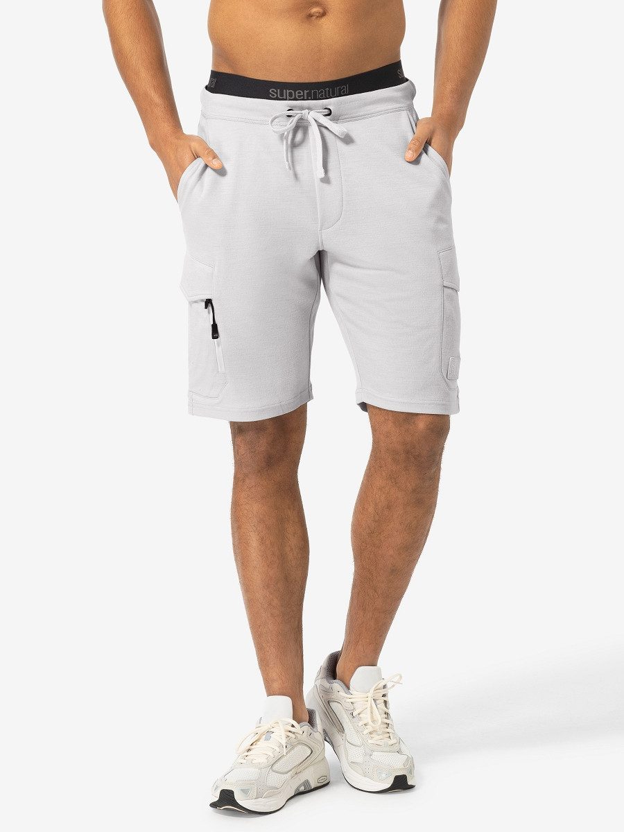 Shorts für Herren, nachhaltig, Merino CARGO BIO SHORTS