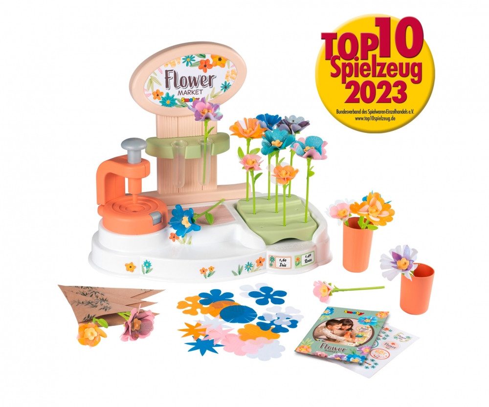 Smoby Wellenrutsche Smoby Krativset Flower Market