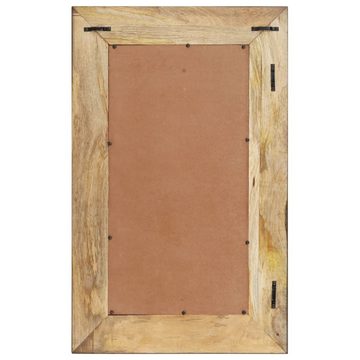 furnicato Wandspiegel Spiegel 80x50 cm Mango Massivholz