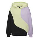 Buffalo Hoodie mit modernem Colorblock-Muster, Loungewear