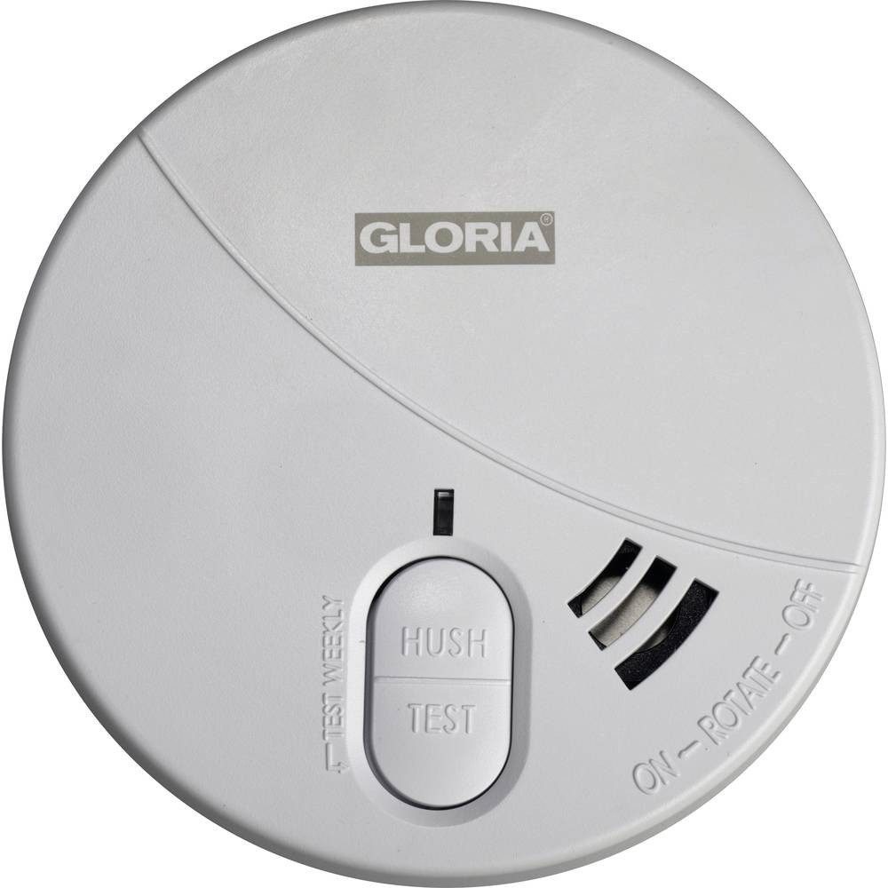Gloria Rauchwarnmelder R-5 25186500.0000 Rauchmelder (inkl. 5 Jahres-Batterie)