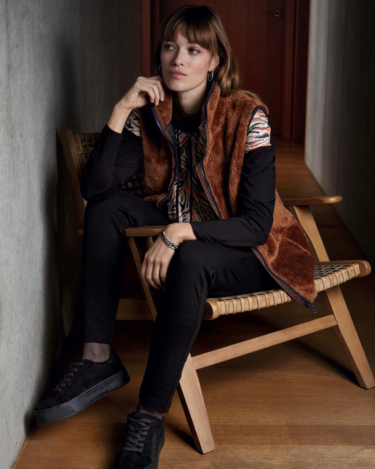 Hajo Kurzweste Teddy Weste günstig online kaufen