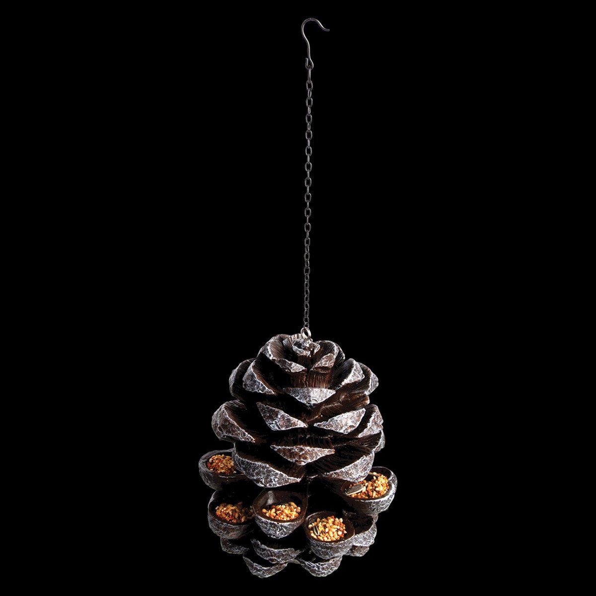 esschert design Futternapf Pinienzapfen-Vogelfutterstation.