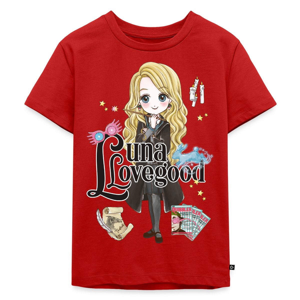 Spreadshirt T-Shirt Harry Potter Luna Lovegood Kinder Premium T-Shirt (1-tlg)
