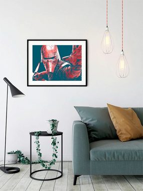Komar Poster Star Wars Faces Kylo, Star Wars (1 St), Kinderzimmer, Schlafzimmer, Wohnzimmer