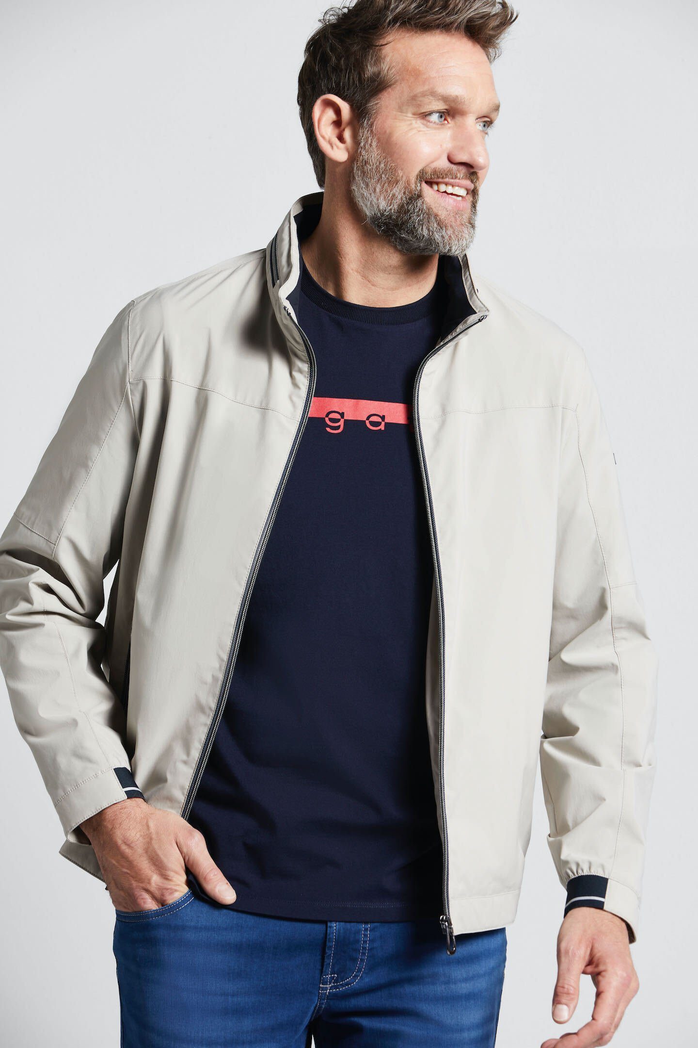 Bugatti Herren Blouson 470200-41032 – Leichte Steppjacke Aus Nylon, Wasserabweisend