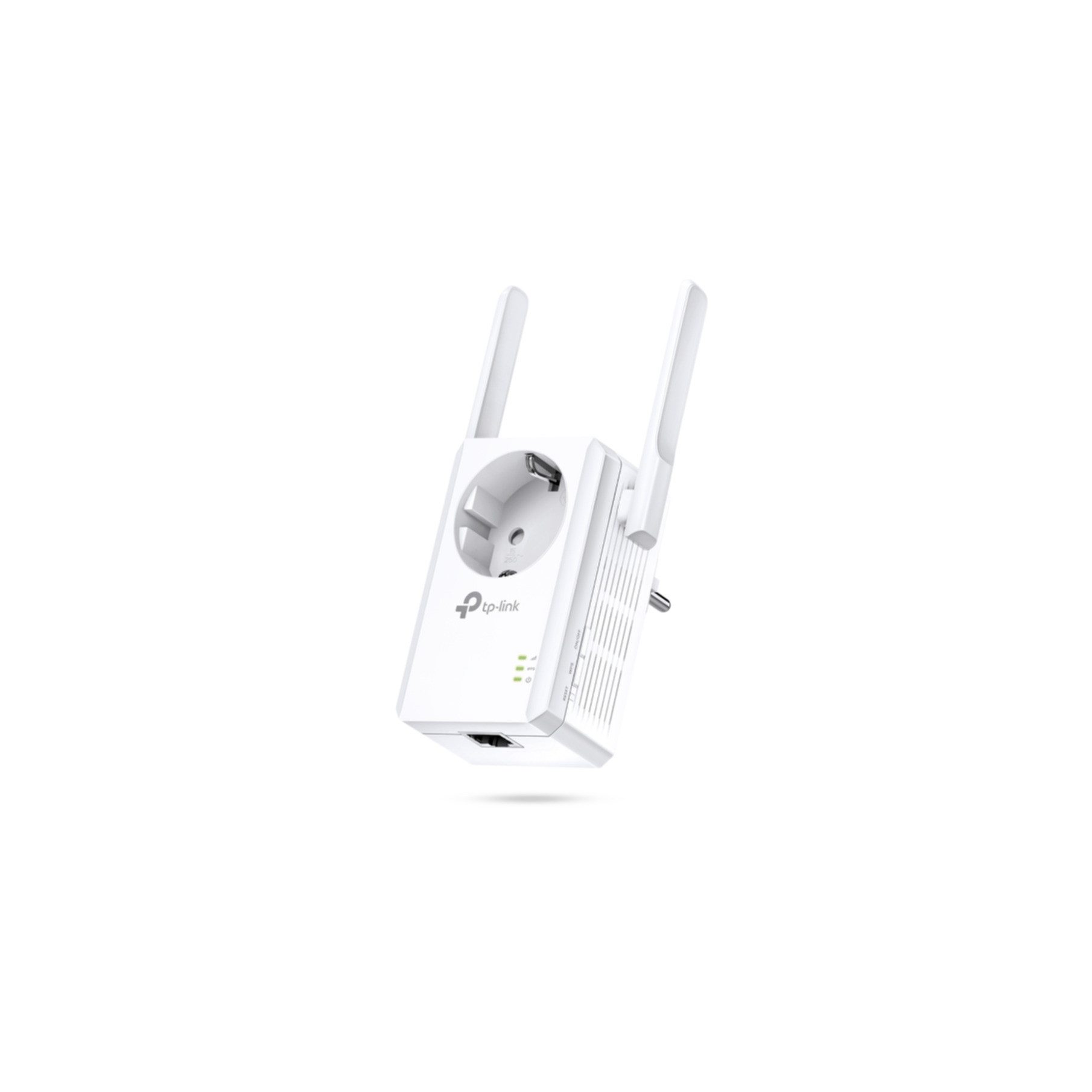 tp-link 300 Mbit/s-WLAN-Repeater mit integrierter Steckdose Netzwerk-Adapter RJ-45 (Ethernet) zu RJ-45 (Ethernet)