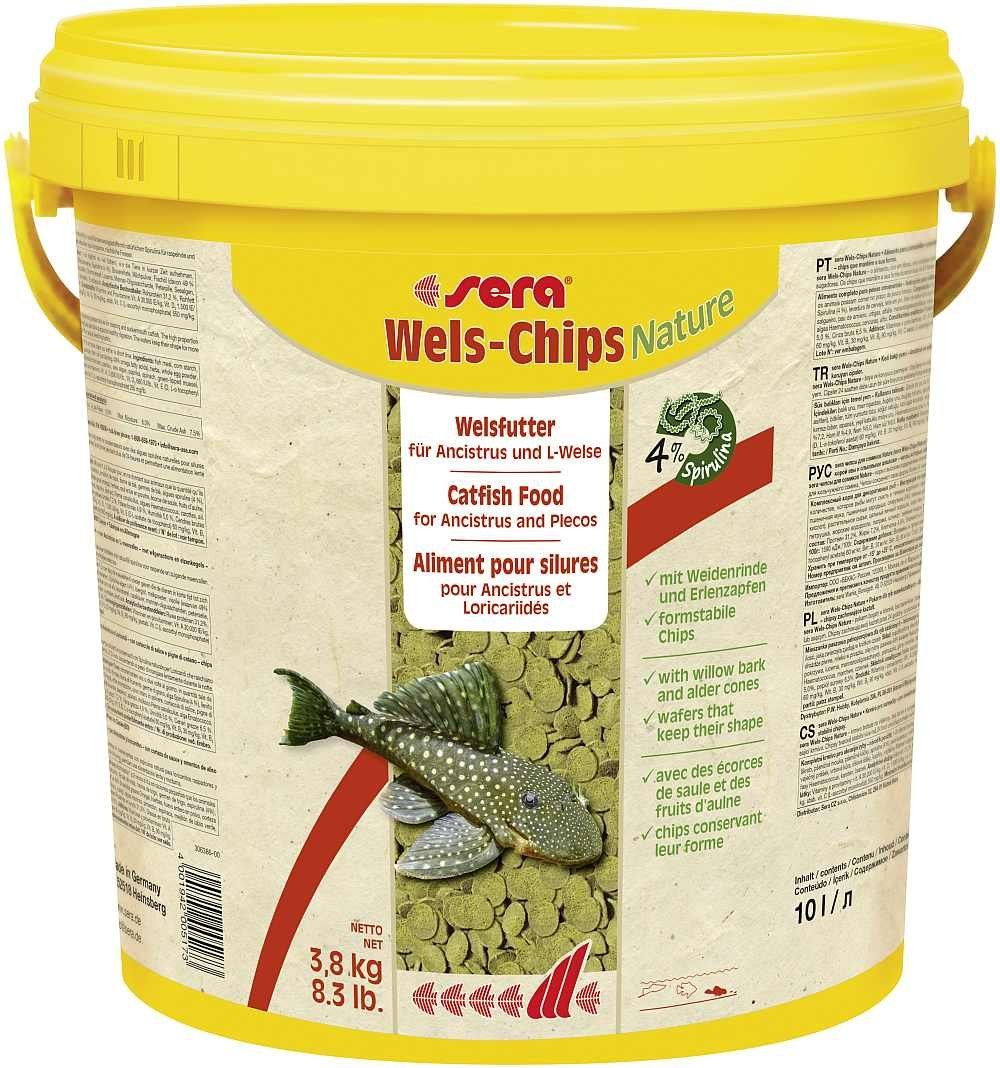 Aquariendeko sera Wels-Chips Nature 10.000 ml