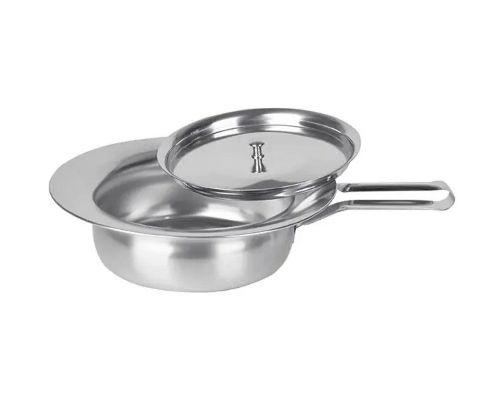DocMed Urinal Stechbecken - Bettpfanne aus Edelstahl mit Deckel, Edelsthal, günstig online kaufen