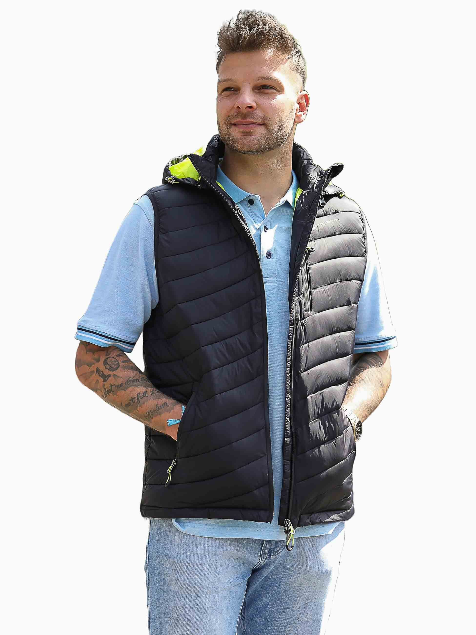 Schietwetter Steppweste Herren Steppweste bequem, leicht, wärmend bequem, w günstig online kaufen