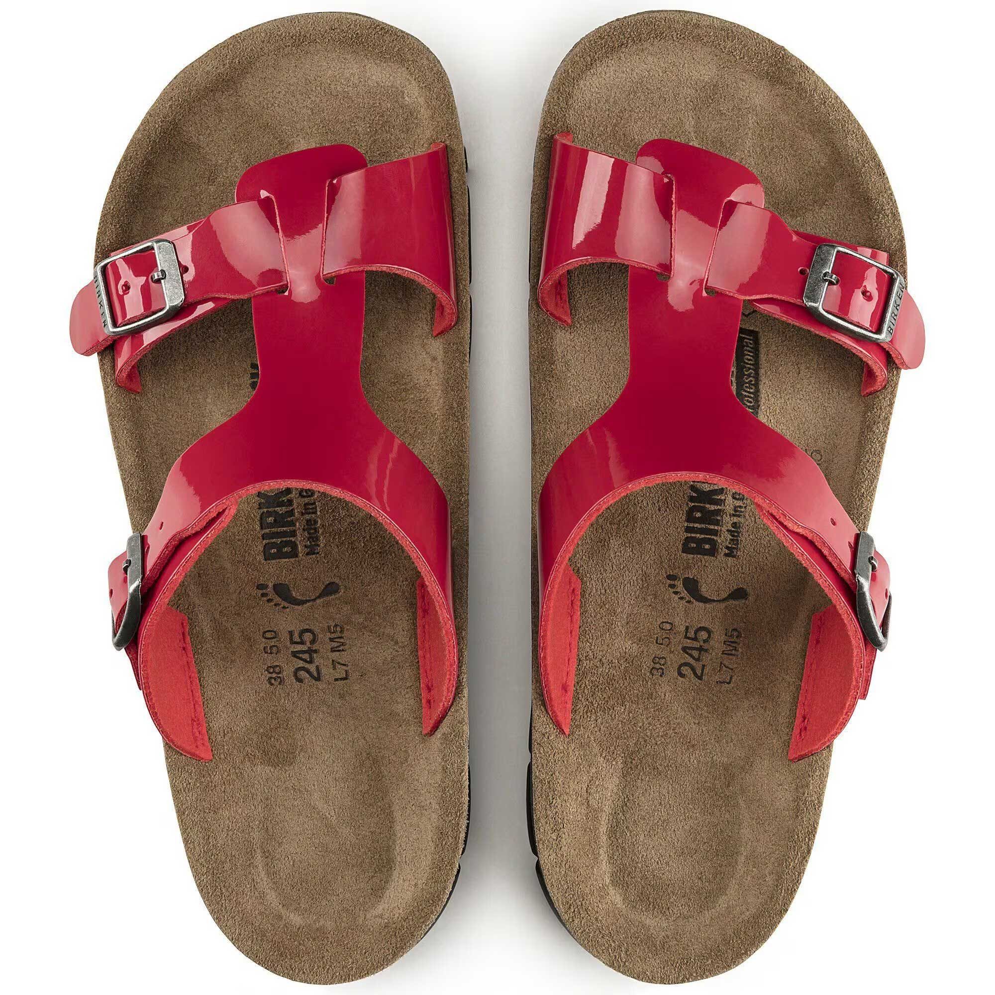 Birkenstock Sandalen Damen Sommer - Sofia - Anatomisches Kork-Latex-Fußbett - Sandale Flache Sandaletten mit modischer T-Spange und verstellbaren Riemen – Bild 2 von 5