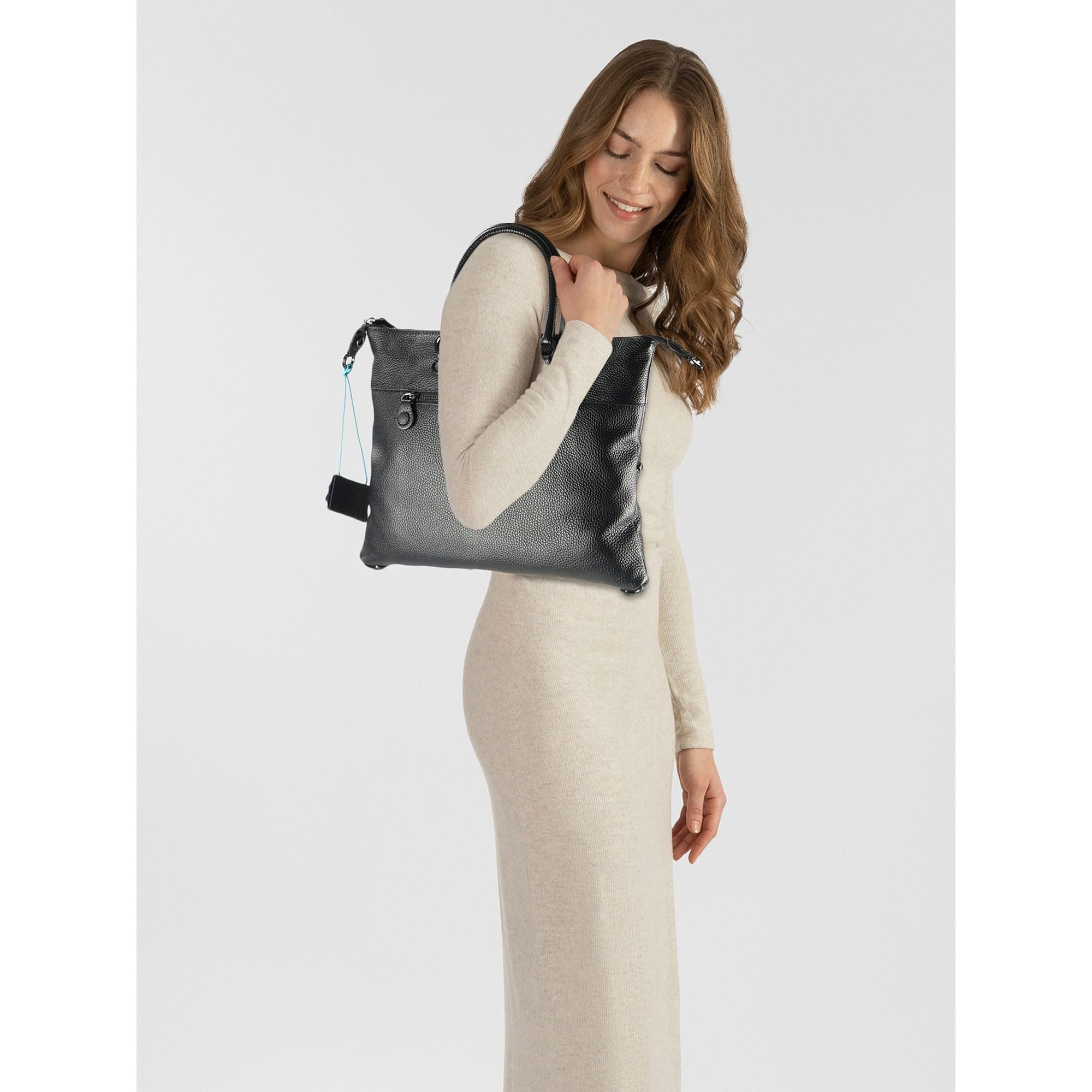 Gabs Henkeltasche G3 Zip, Leder