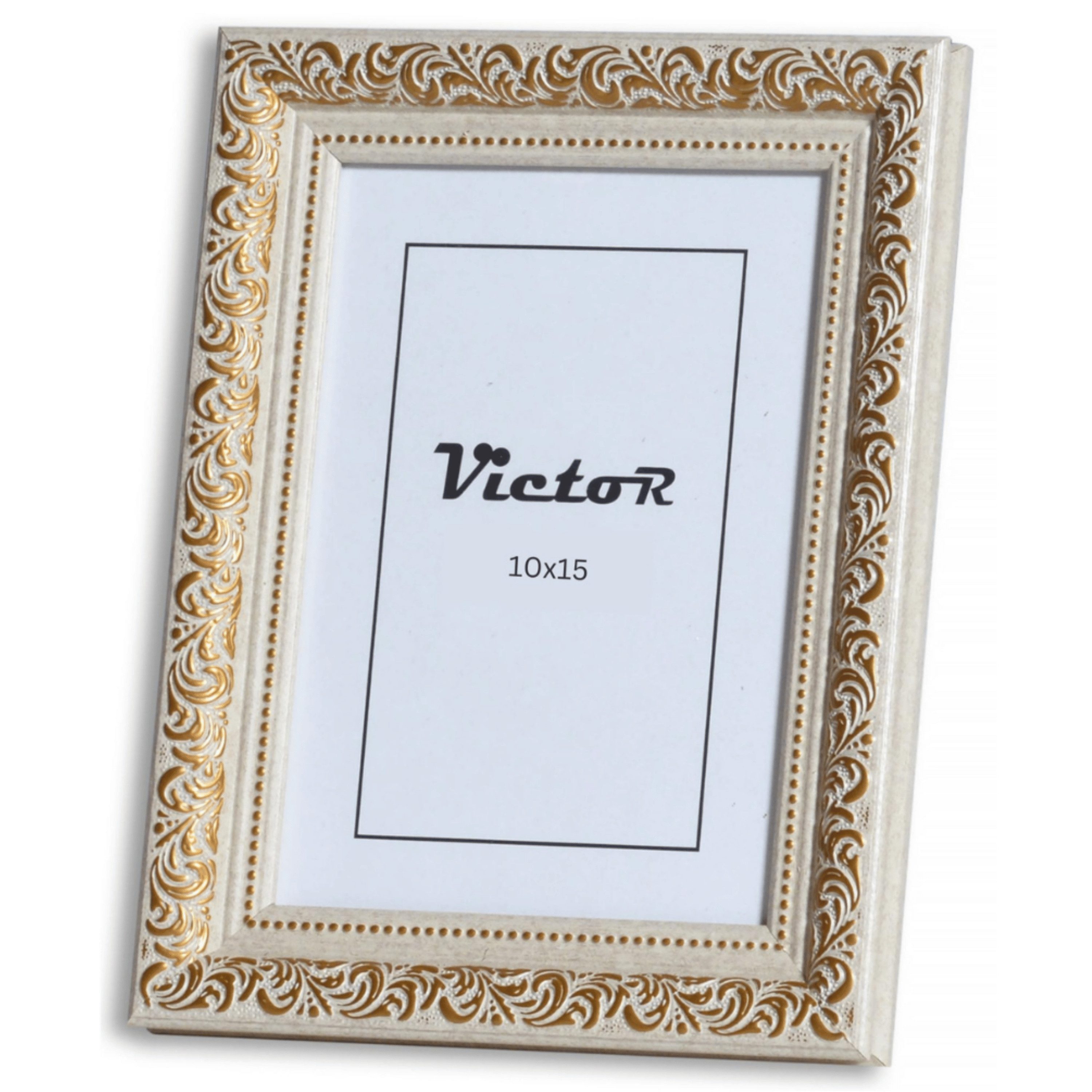 Victor (Zenith) Bilderrahmen Rubens, Bilderrahmen 10x15 cm Beige Gold A6, B günstig online kaufen
