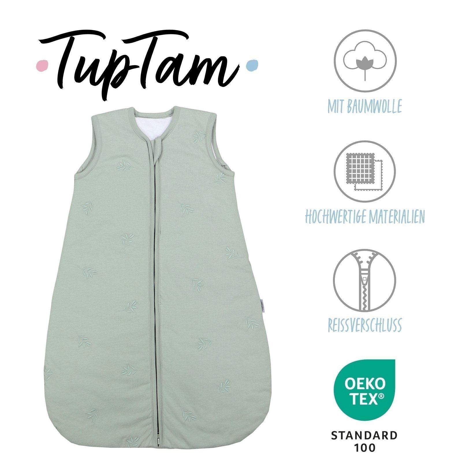 TupTam Babyschlafsack Kugelschlafsack ohne Ärmel 2.5 TOG Ganzjahr – Bild 2 von 5