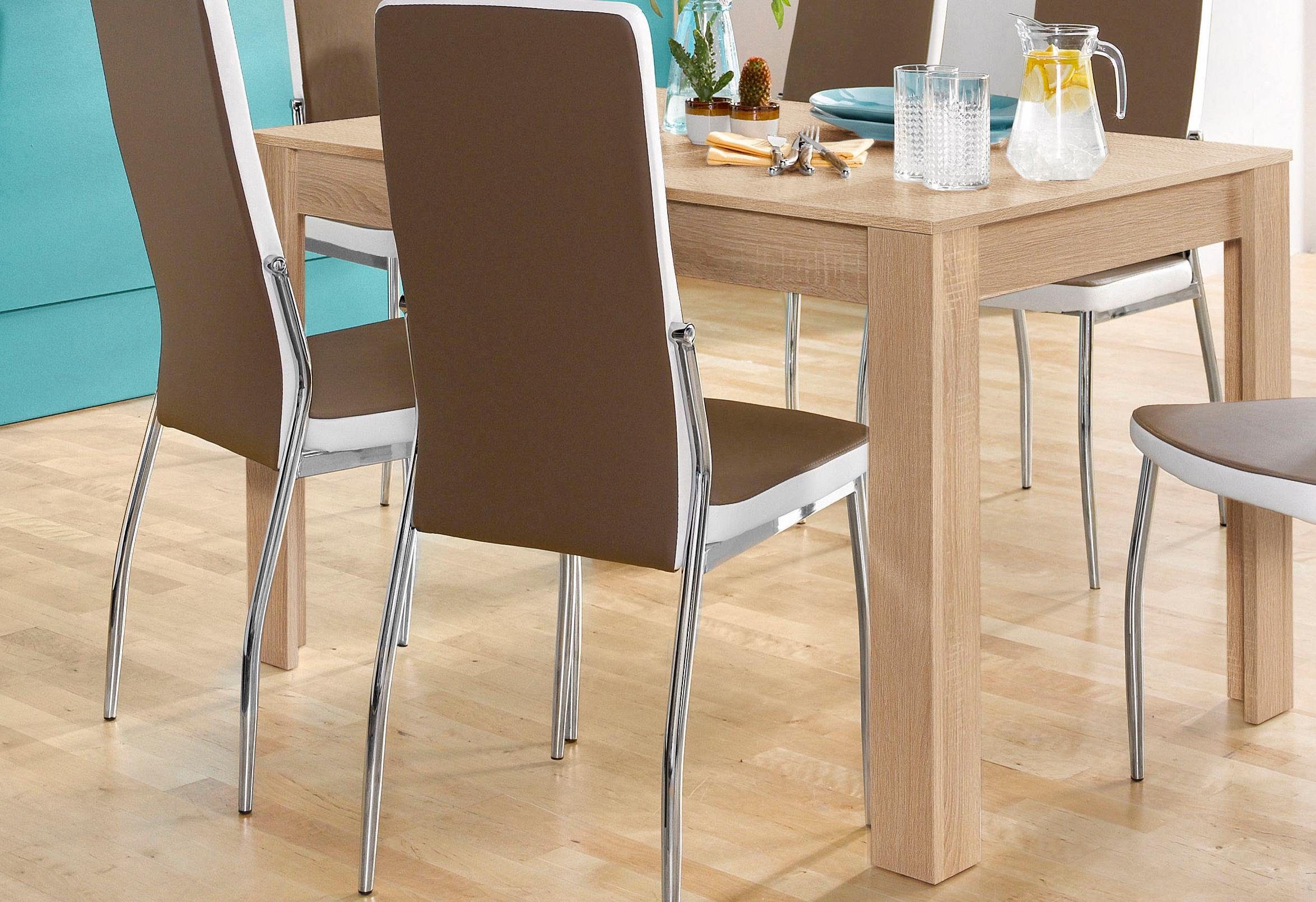 Mäusbacher Esstisch, Breite 80/110/120 cm mit günstig online kaufen