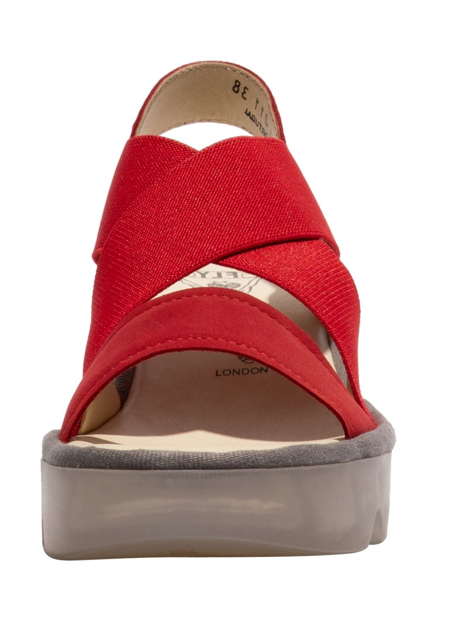 Fly London Fly London Sandalen Leder High-Heel-Stiefelette