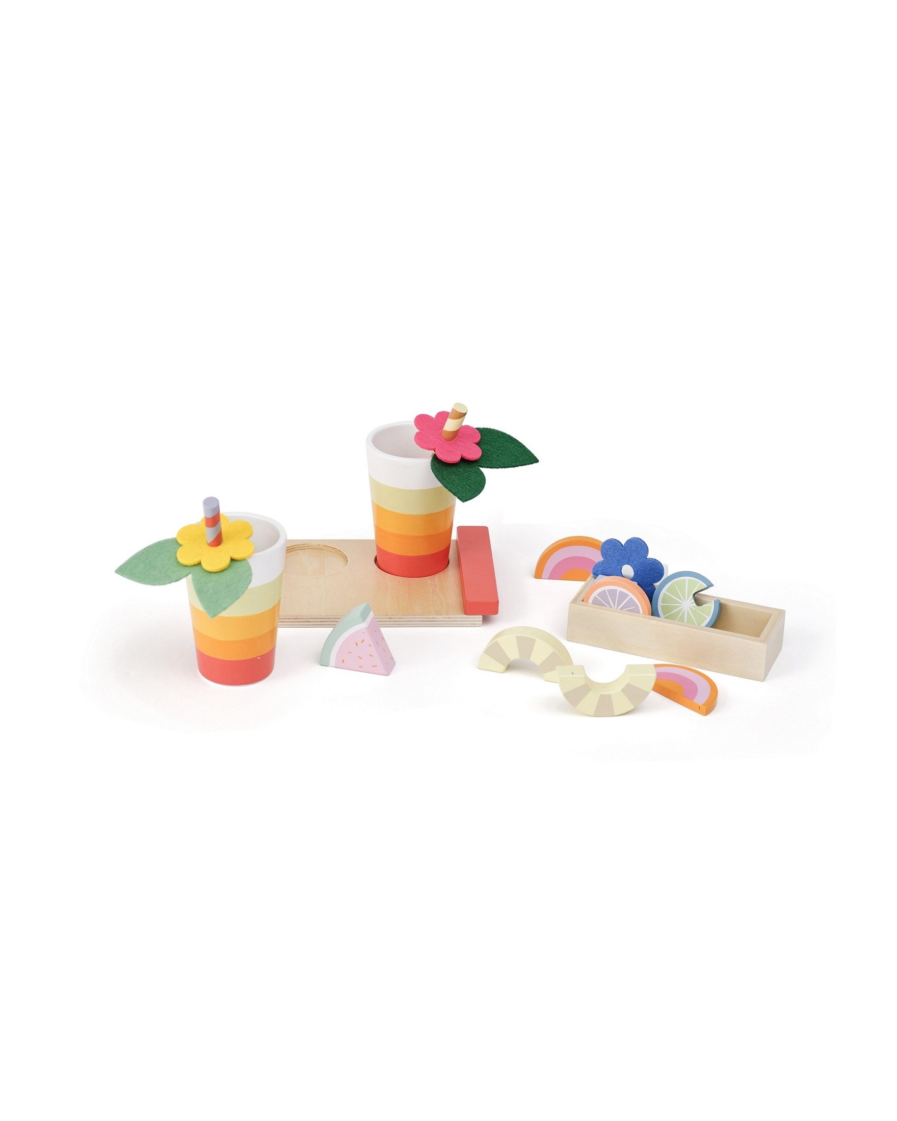Kids Concept Kinder-Küchenset Kids Concept Barkeeper-Set - ab 2 Jahre - 16x10x1,5cm, (20-tlg)