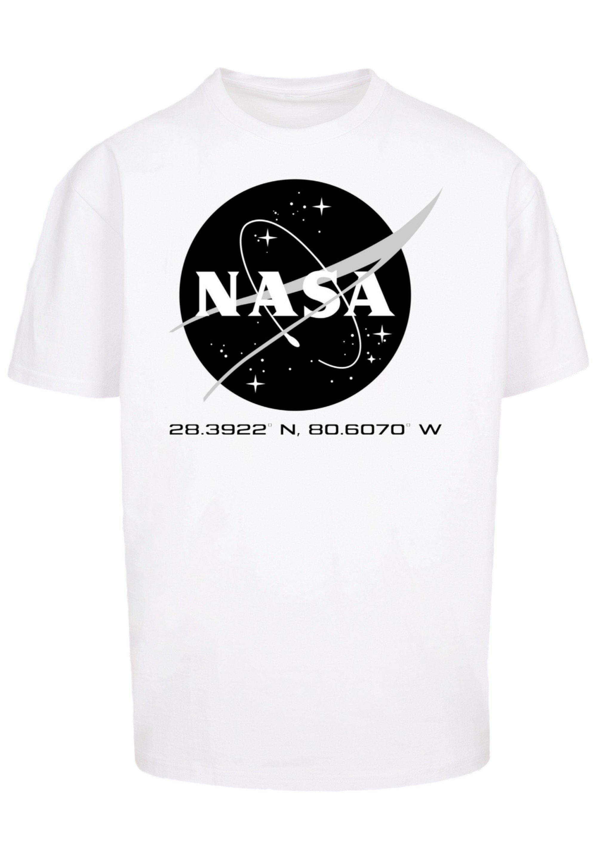 weiß PHIBER FASHION NASA METAVERSE Print T-Shirt Logo Meatball F4NT4STIC