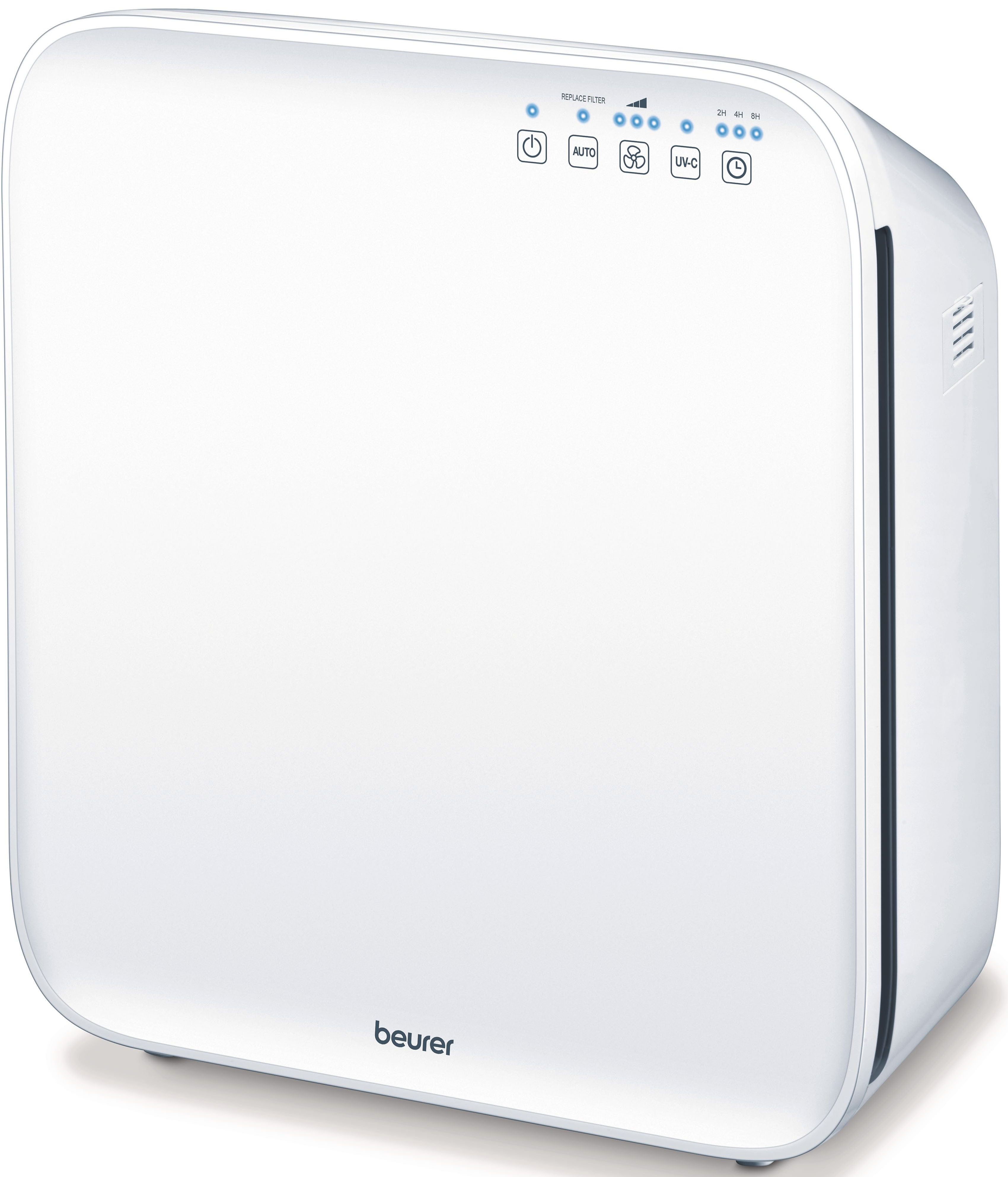 BEURER Luftreiniger LR 310 mit Vorfilter, Aktivkohlefilter und HEPA Filter, für 54 m² Räume, Befreit die Luft von Hausstaub, Tierhaaren, Gerüchen, Pollen etc.