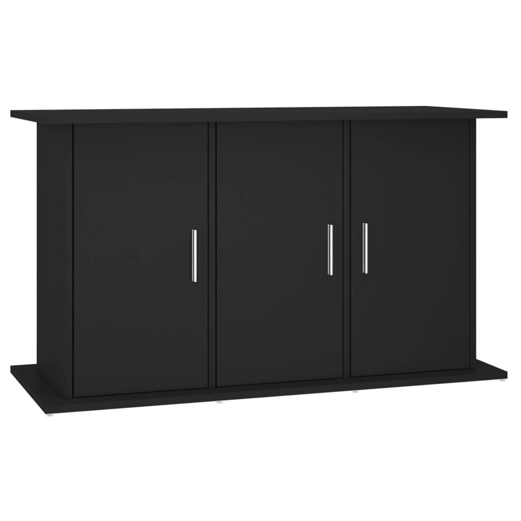 Aquariumunterschrank Aquariumständer Schwarz 101x41x58 cm Holzwerkstoff