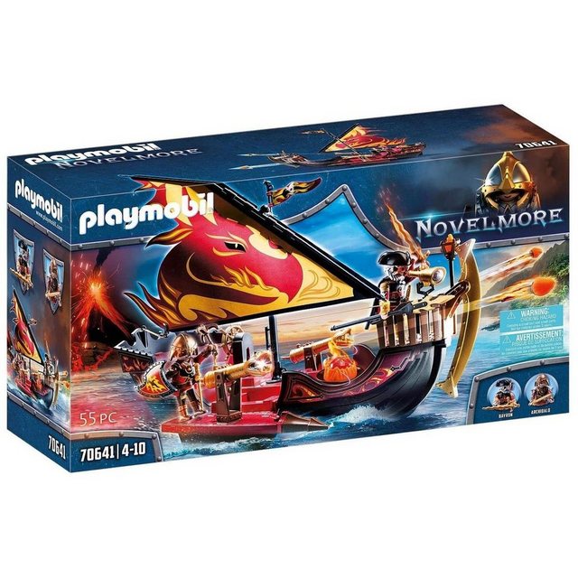 Playmobil® Spielwelt PLAYMOBIL® 70641 - Novelmore - Burnham Raiders Feuerschiff