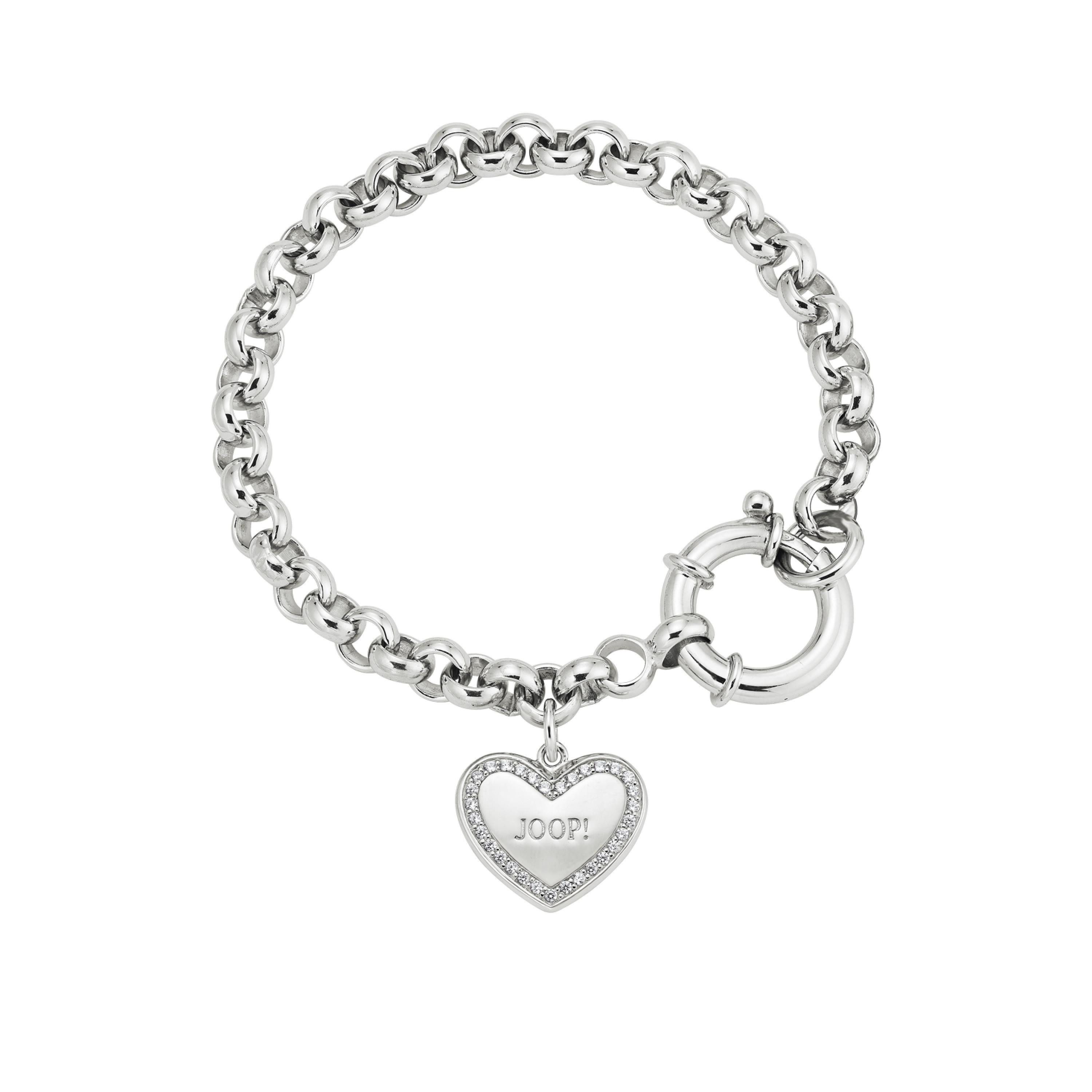 JOOP! Armband Herz (No information), 925 Silber Damen Schmuck - 2025051